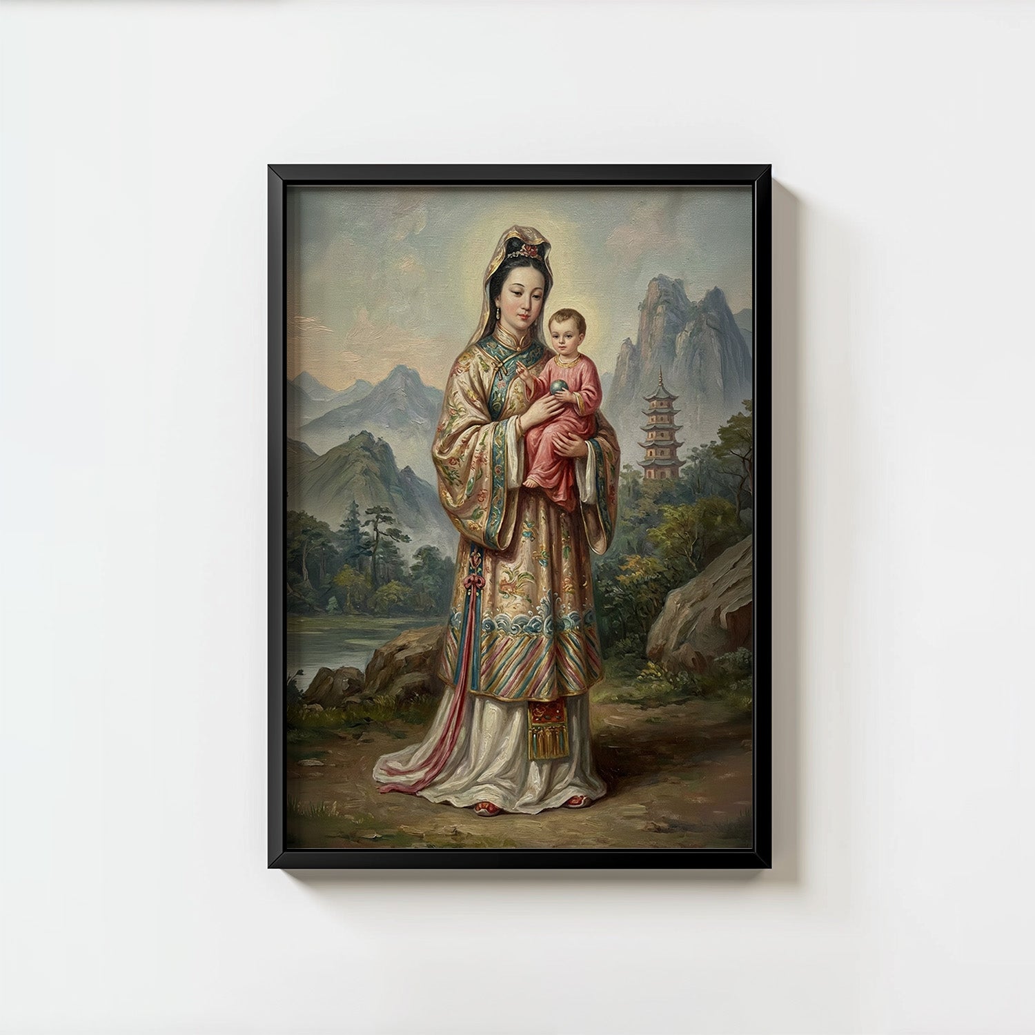 Our Lady Of China - Digital Print | High Resolution | Instant Access | Easy Download