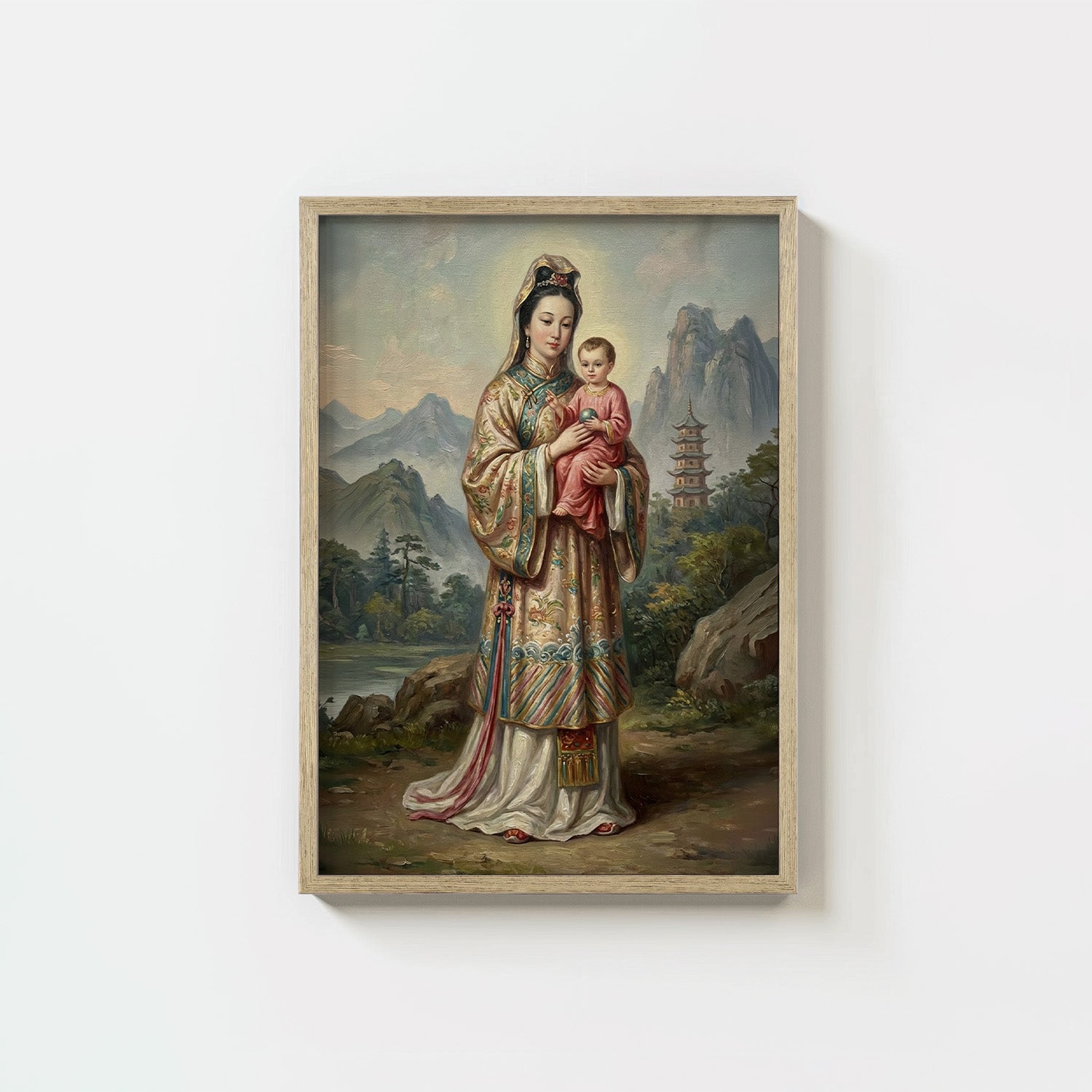 Our Lady Of China - Digital Print | High Resolution | Instant Access | Easy Download