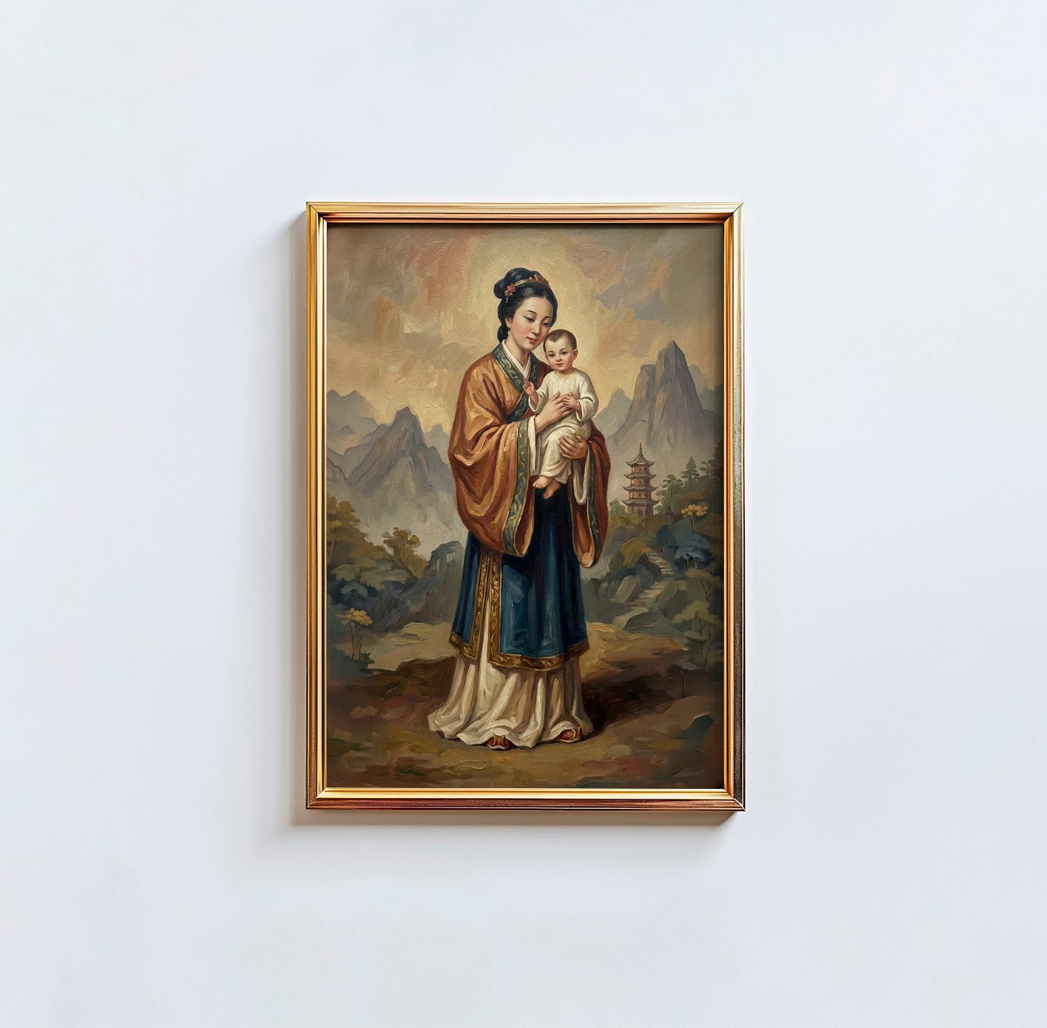 Our Lady Of China - Digital Print | High Resolution | Instant Access | Easy Download