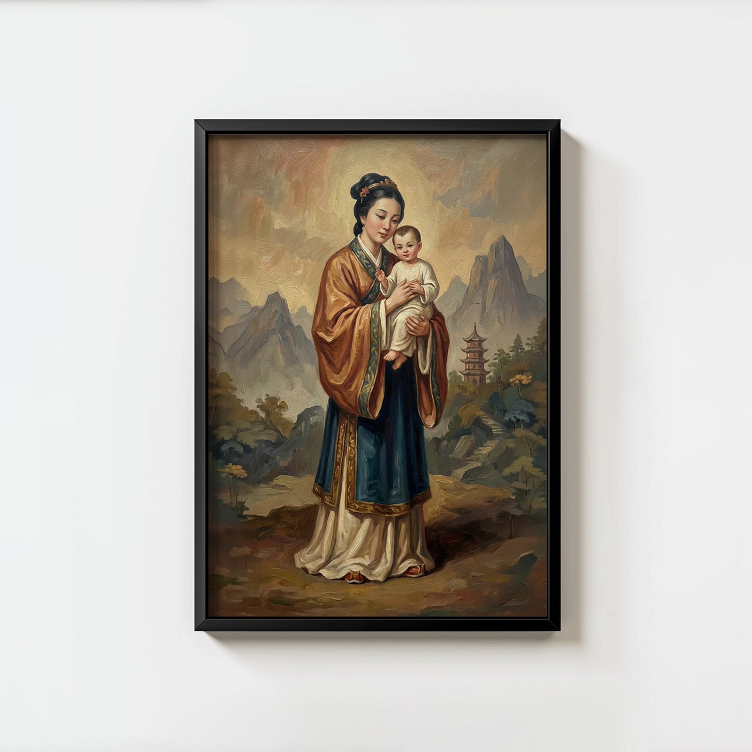 Our Lady Of China - Digital Print | High Resolution | Instant Access | Easy Download