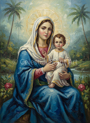 Our Lady Of Coromoto (Venezuela) - Digital Print | High Resolution | Instant Access | Easy Download