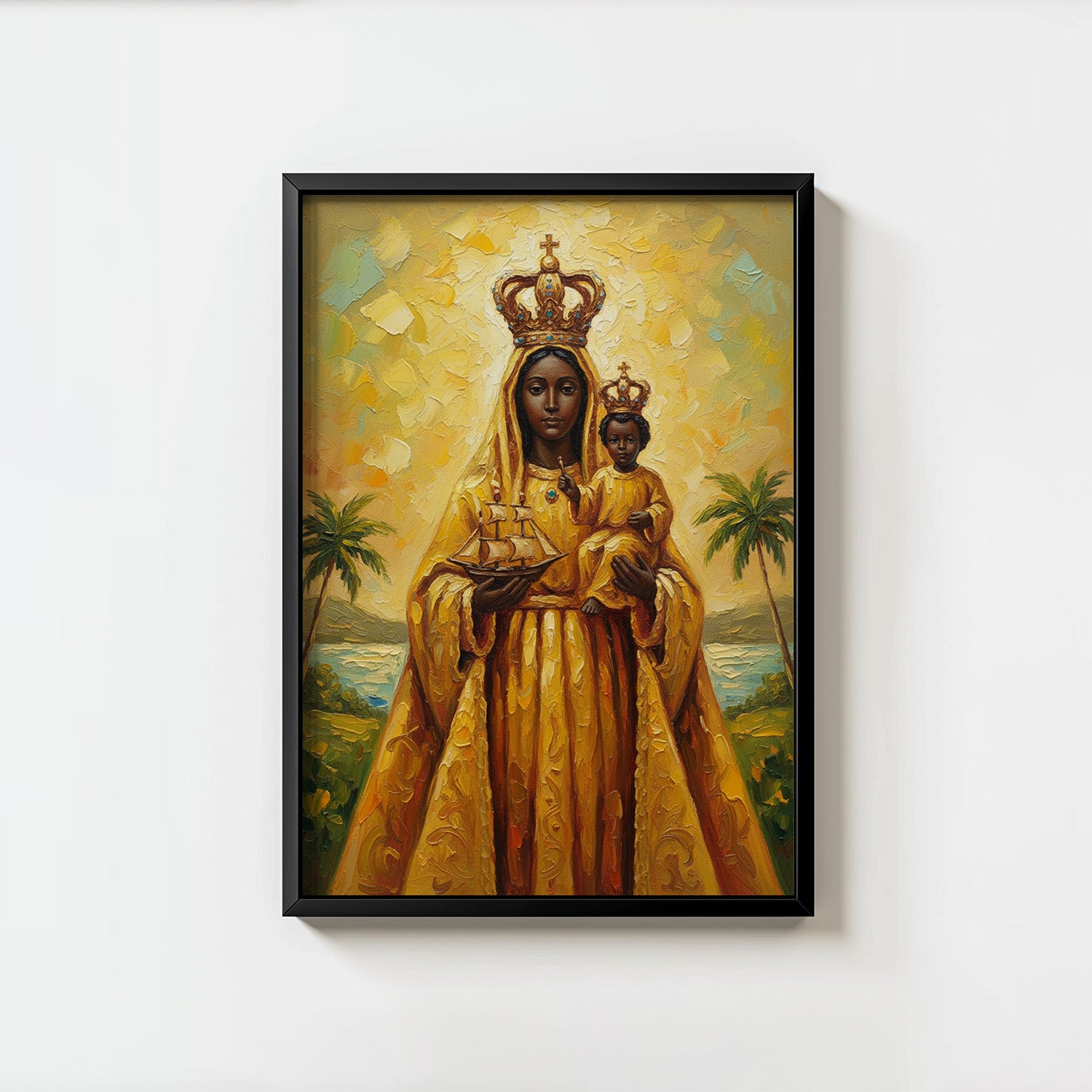 Our Lady Of Cuba (Caridad Del Cobre) - Digital Print | High Resolution | Instant Access | Easy Download
