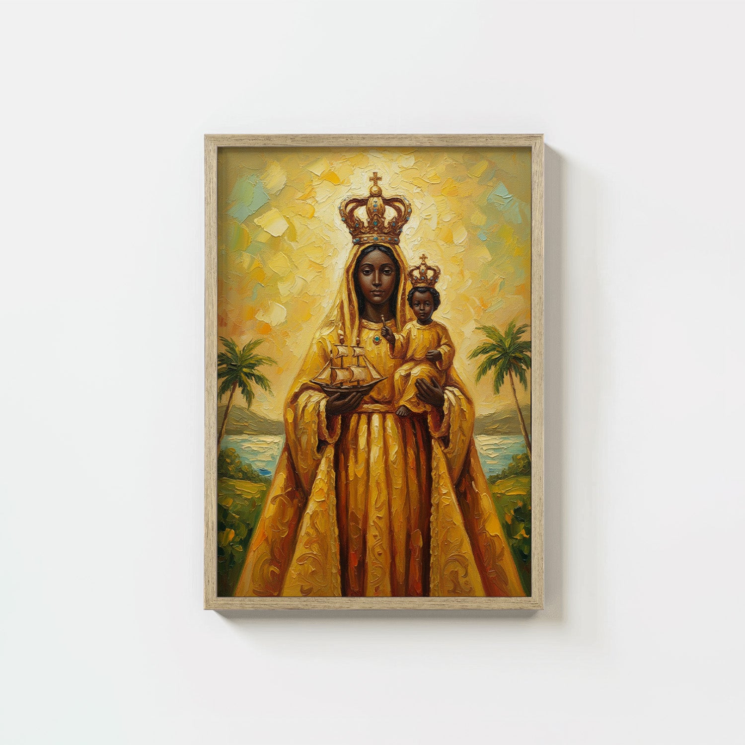 Our Lady Of Cuba (Caridad Del Cobre) - Digital Print | High Resolution | Instant Access | Easy Download