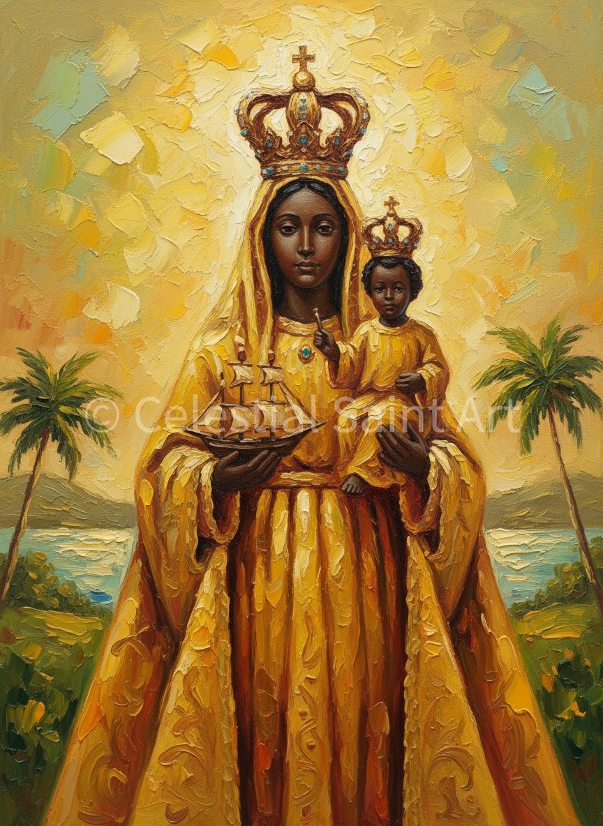 Our Lady Of Cuba (Caridad Del Cobre) - Digital Print | High Resolution | Instant Access | Easy Download