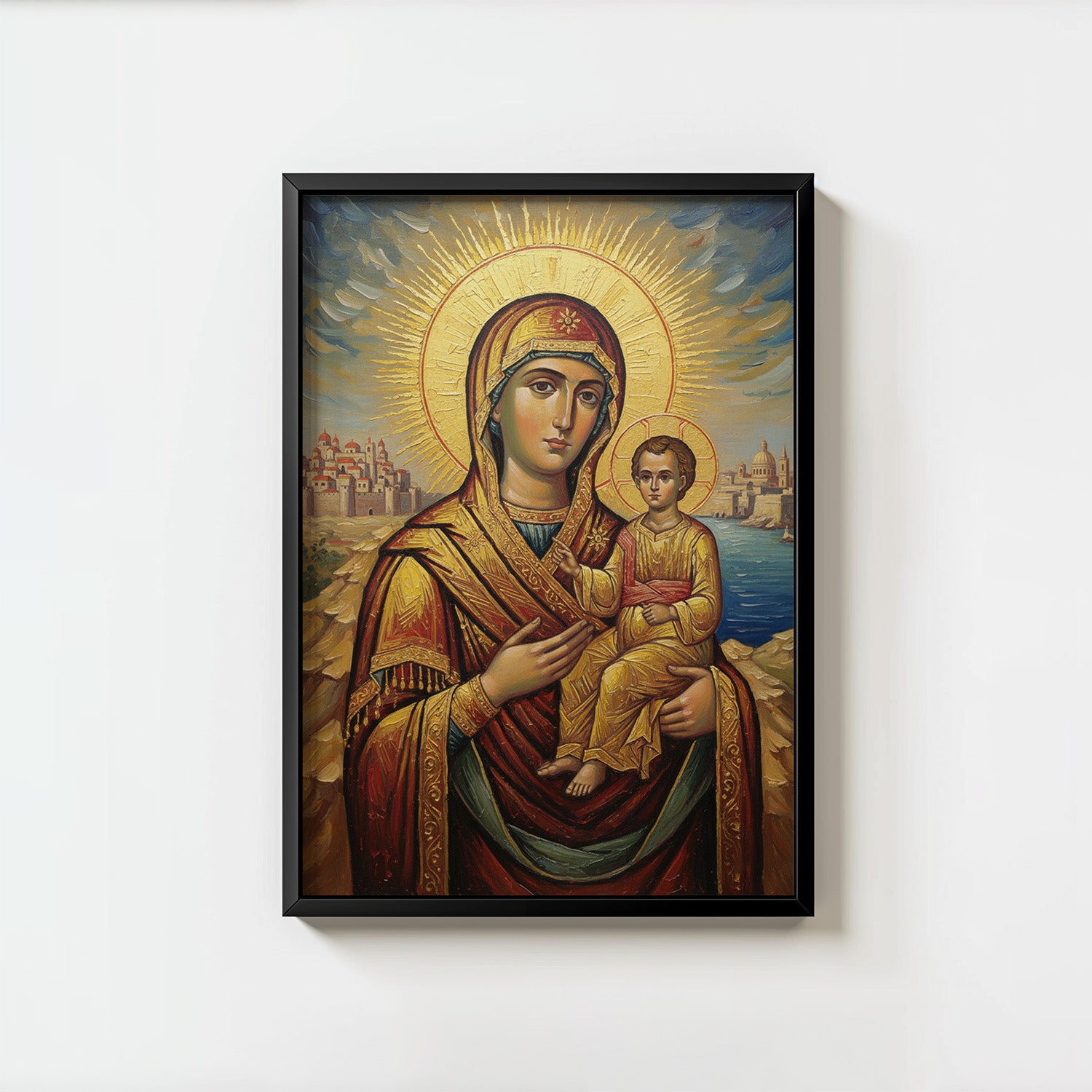 Our Lady Of Damascus - Digital Print | High Resolution | Instant Access | Easy Download