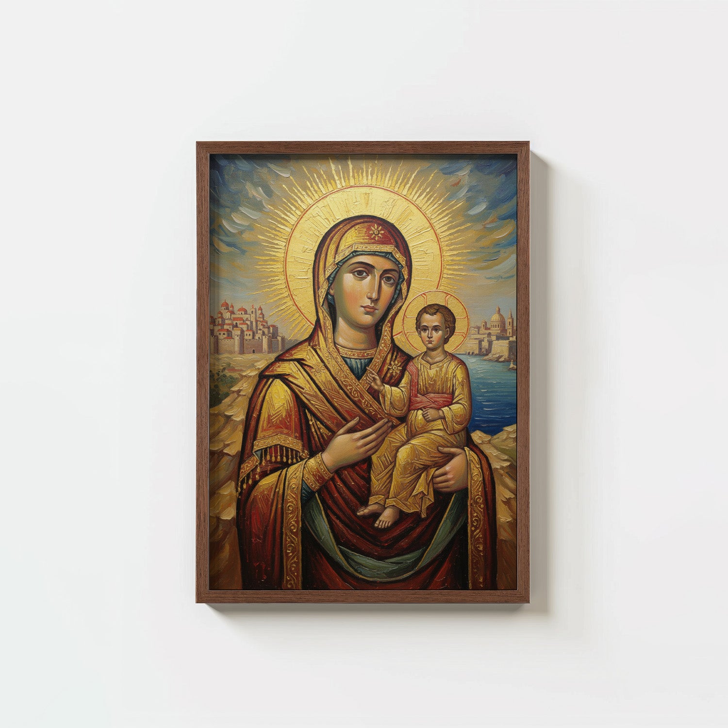 Our Lady Of Damascus - Digital Print | High Resolution | Instant Access | Easy Download