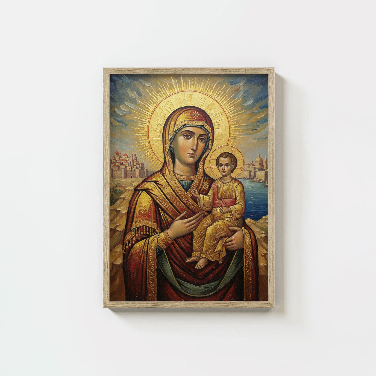 Our Lady Of Damascus - Digital Print | High Resolution | Instant Access | Easy Download