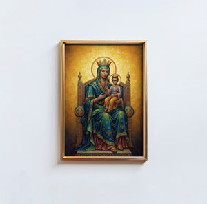Our Lady Of Ethiopia - Digital Print | High Resolution | Instant Access | Easy Download