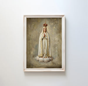 Our Lady Of Fatima - Digital Print | High Resolution | Instant Access | Easy Download
