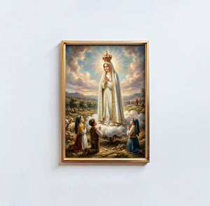 Our Lady Of Fatima - Digital Print | High Resolution | Instant Access | Easy Download