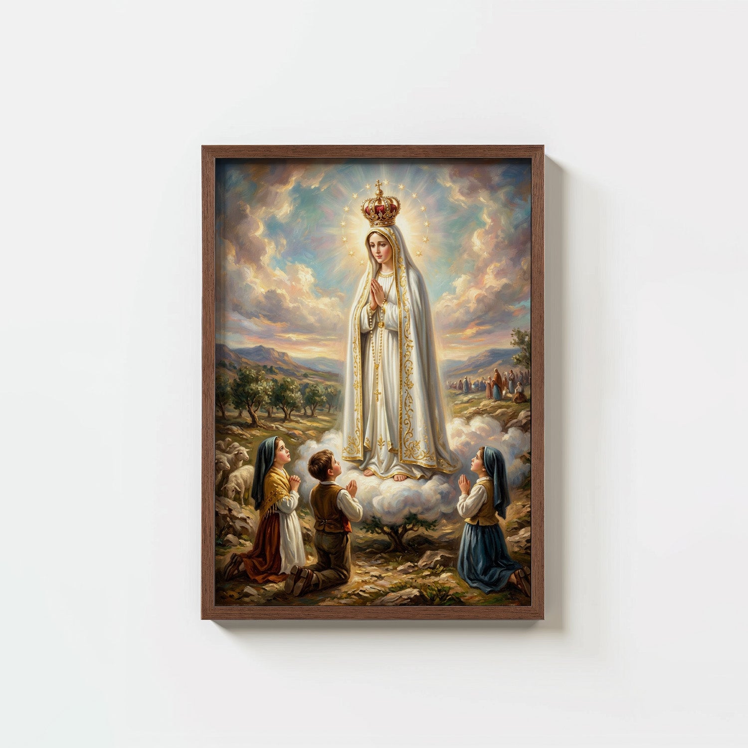 Our Lady Of Fatima - Digital Print | High Resolution | Instant Access | Easy Download