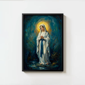 Our Lady Of Lourdes - Digital Print | High Resolution | Instant Access | Easy Download