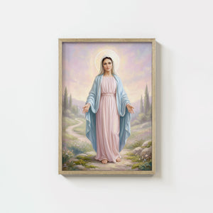 Our Lady Of Medjugorje - Digital Print | High Resolution | Instant Access | Easy Download