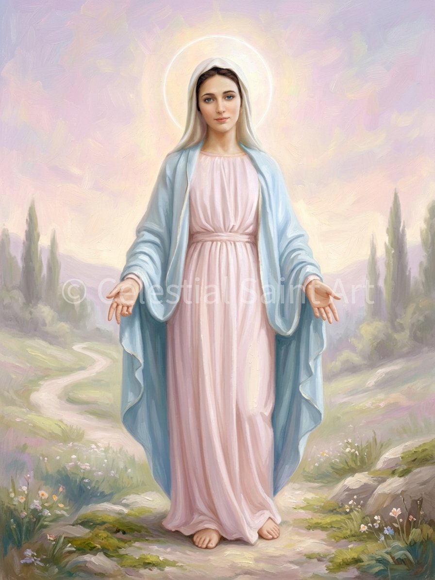 Our Lady Of Medjugorje - Digital Print | High Resolution | Instant Access | Easy Download