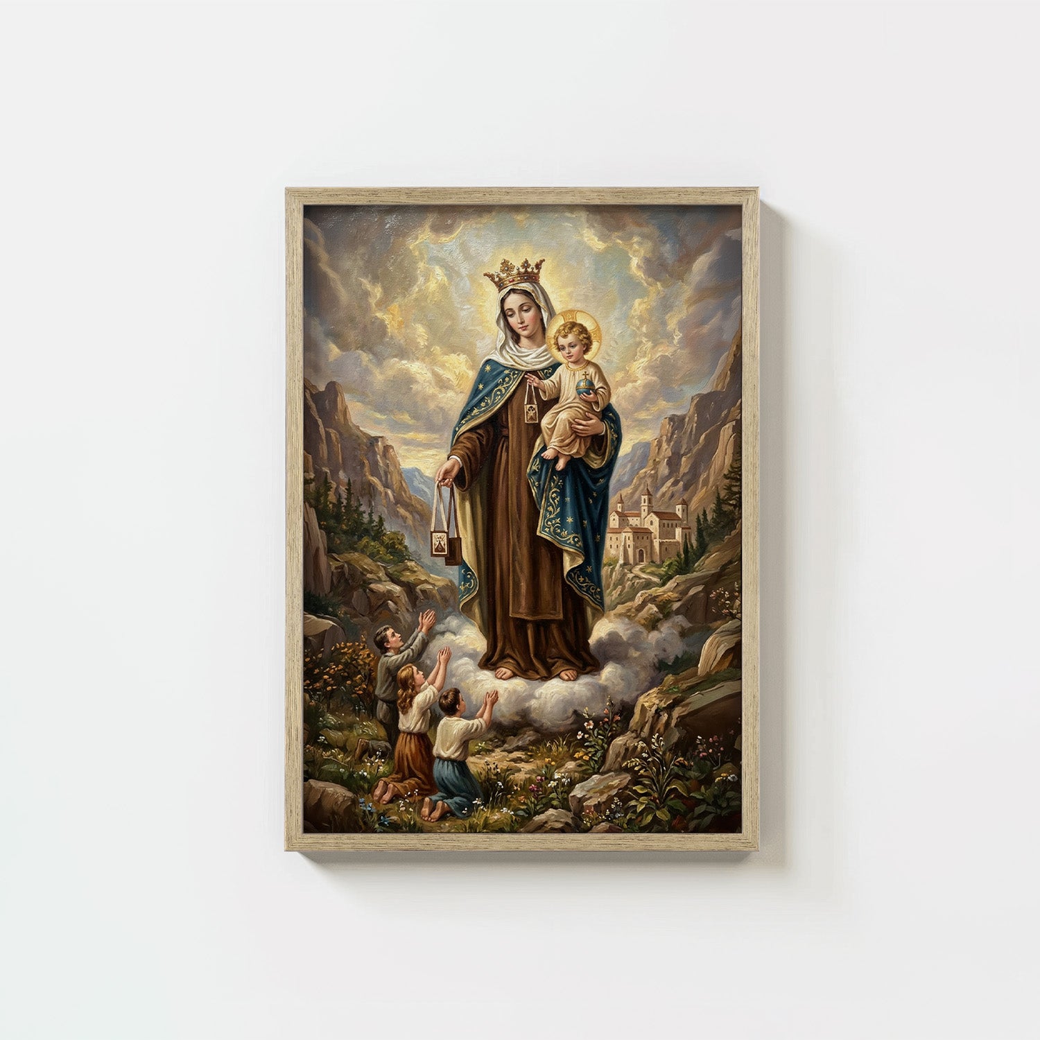 Our Lady Of Mt Carmel - Digital Print | High Resolution | Instant Access | Easy Download