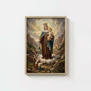 Our Lady Of Mt Carmel - Digital Print | High Resolution | Instant Access | Easy Download