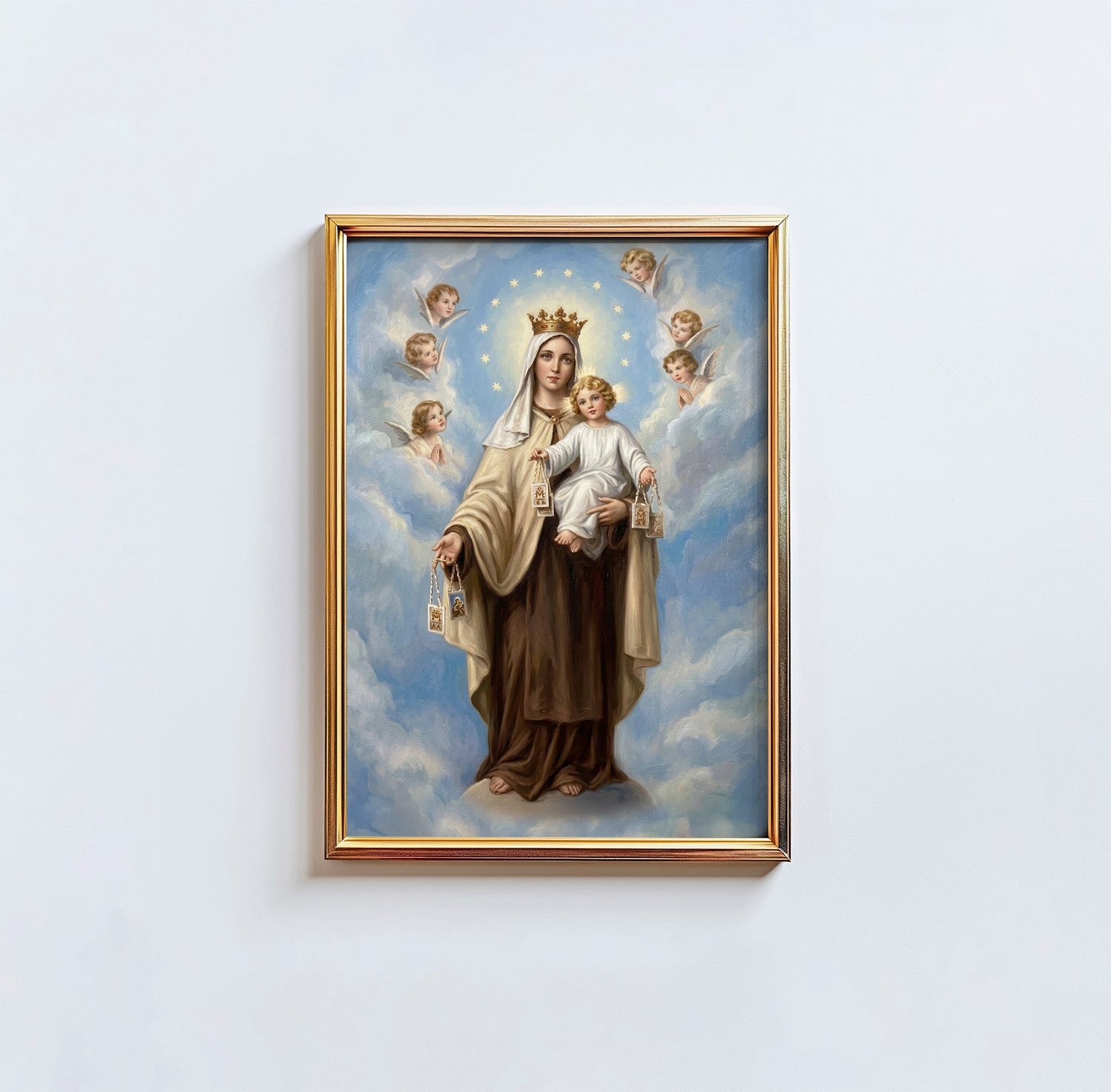 Our Lady Of Mt Carmel - Digital Print | High Resolution | Instant Access | Easy Download