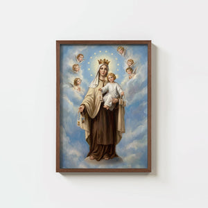 Our Lady Of Mt Carmel - Digital Print | High Resolution | Instant Access | Easy Download