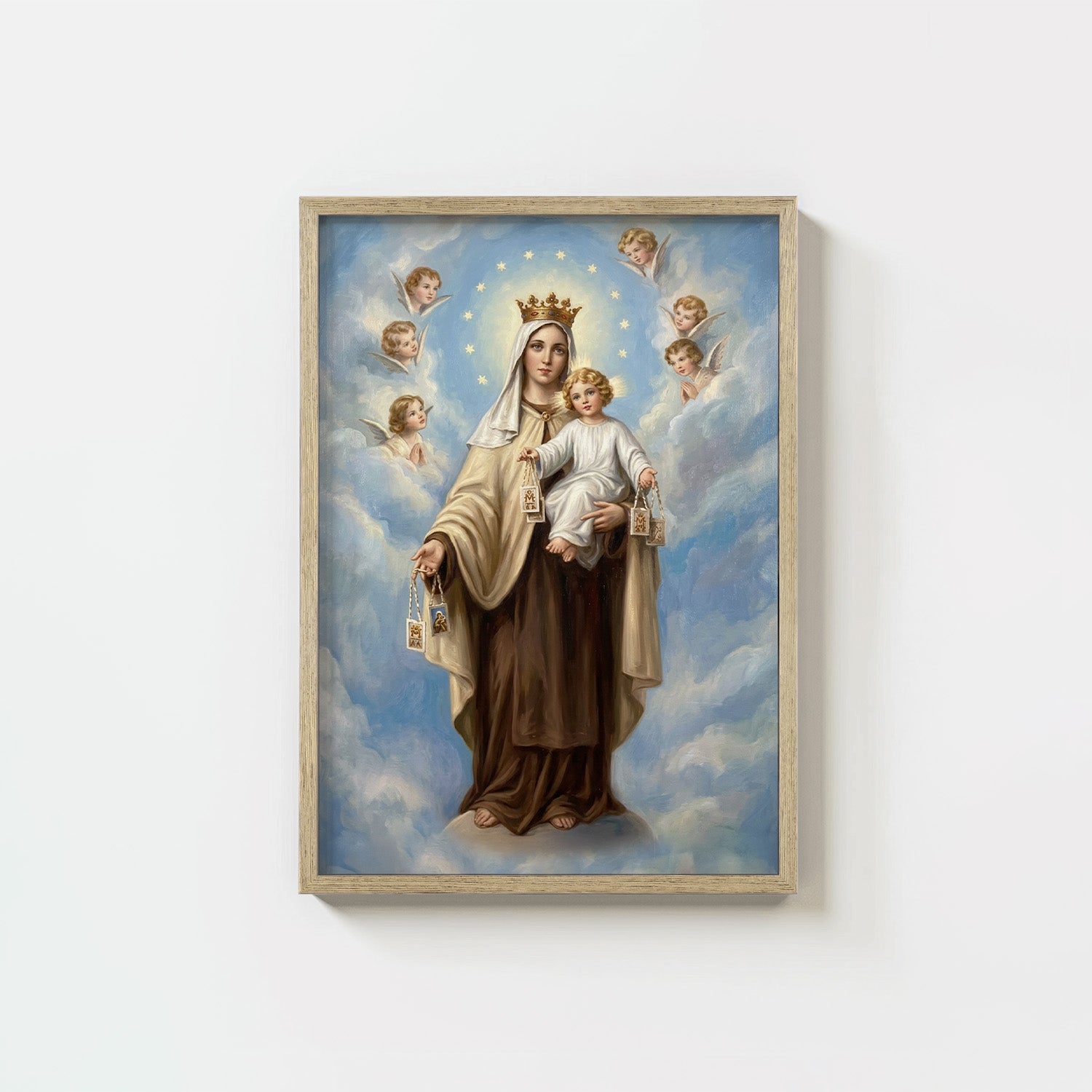Our Lady Of Mt Carmel - Digital Print | High Resolution | Instant Access | Easy Download