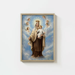 Our Lady Of Mt Carmel - Digital Print | High Resolution | Instant Access | Easy Download