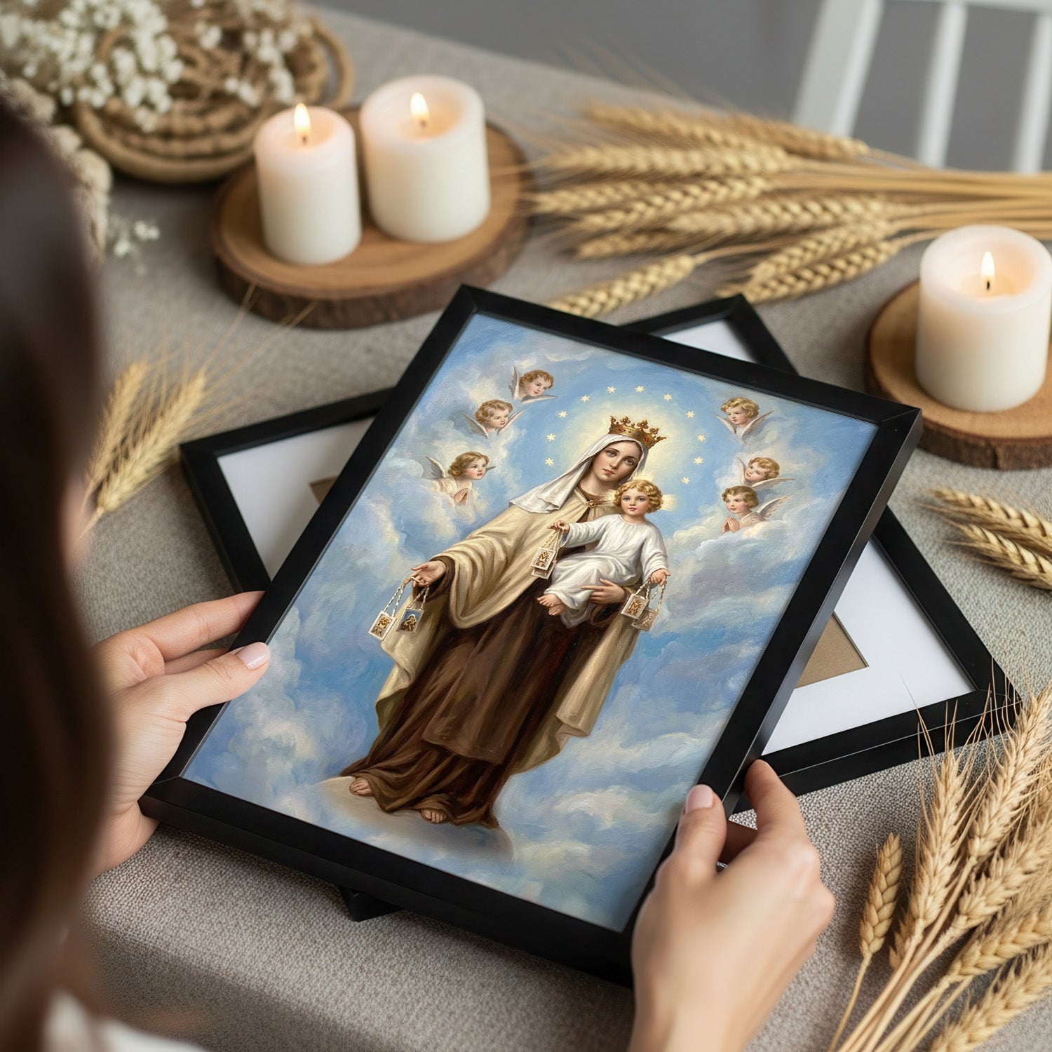 Our Lady Of Mt Carmel - Digital Print | High Resolution | Instant Access | Easy Download