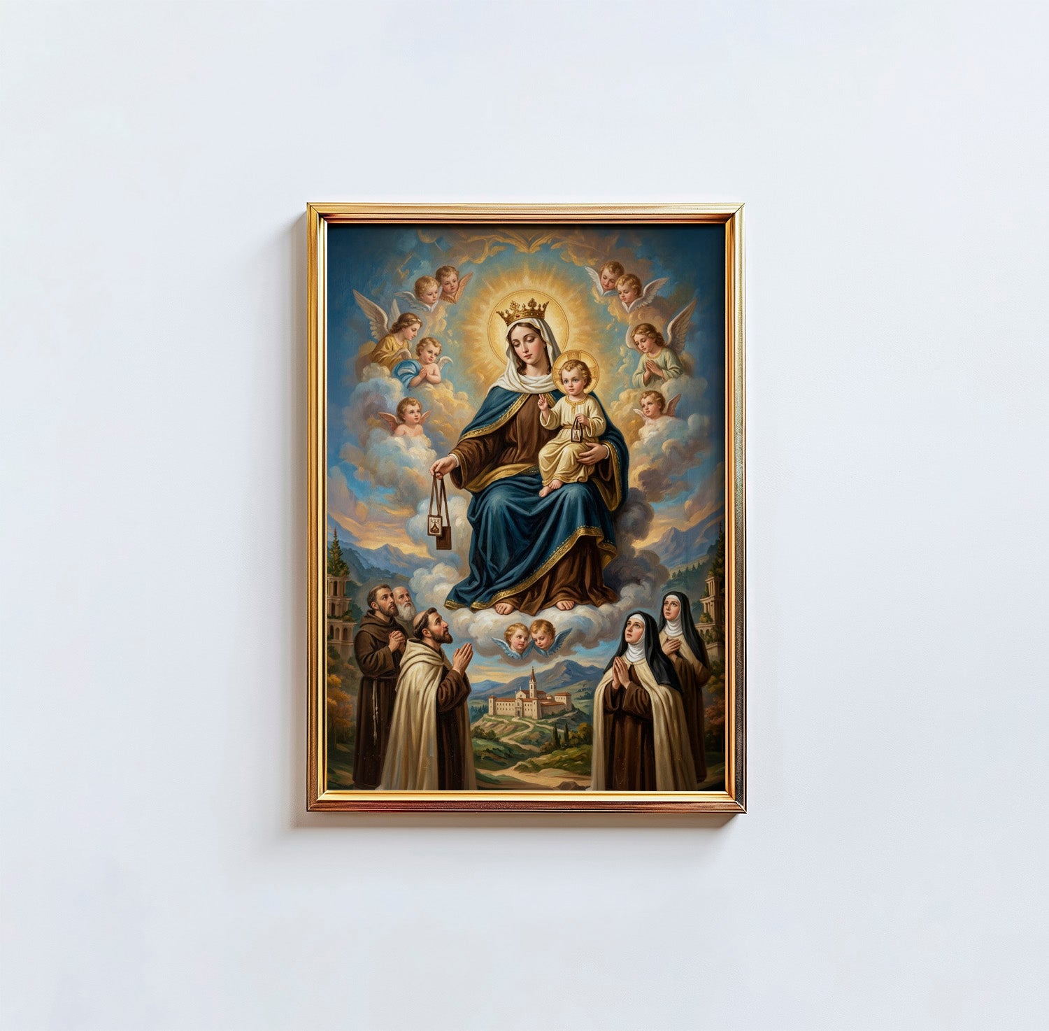 Our Lady Of Mt Carmel - Digital Print | High Resolution | Instant Access | Easy Download