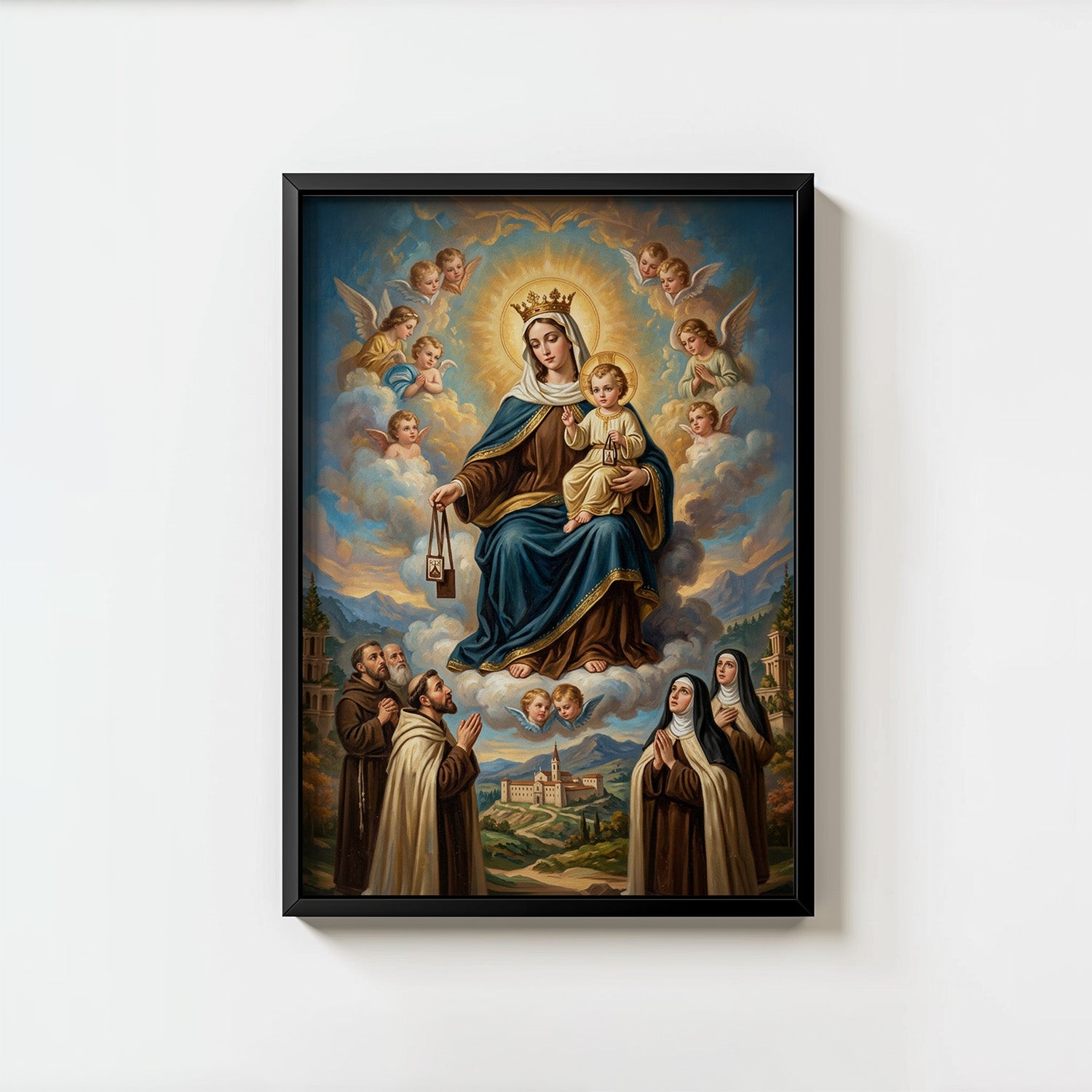 Our Lady Of Mt Carmel - Digital Print | High Resolution | Instant Access | Easy Download