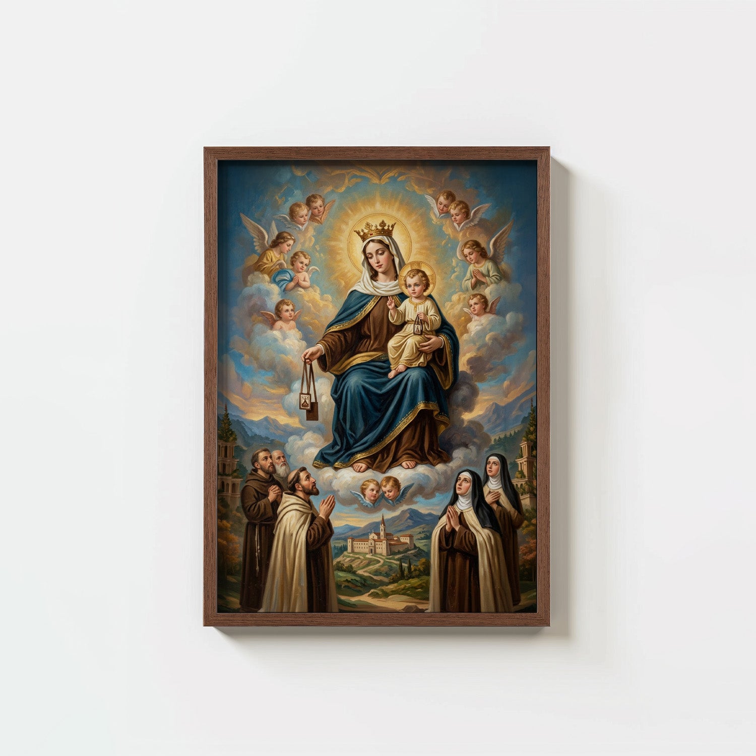 Our Lady Of Mt Carmel - Digital Print | High Resolution | Instant Access | Easy Download
