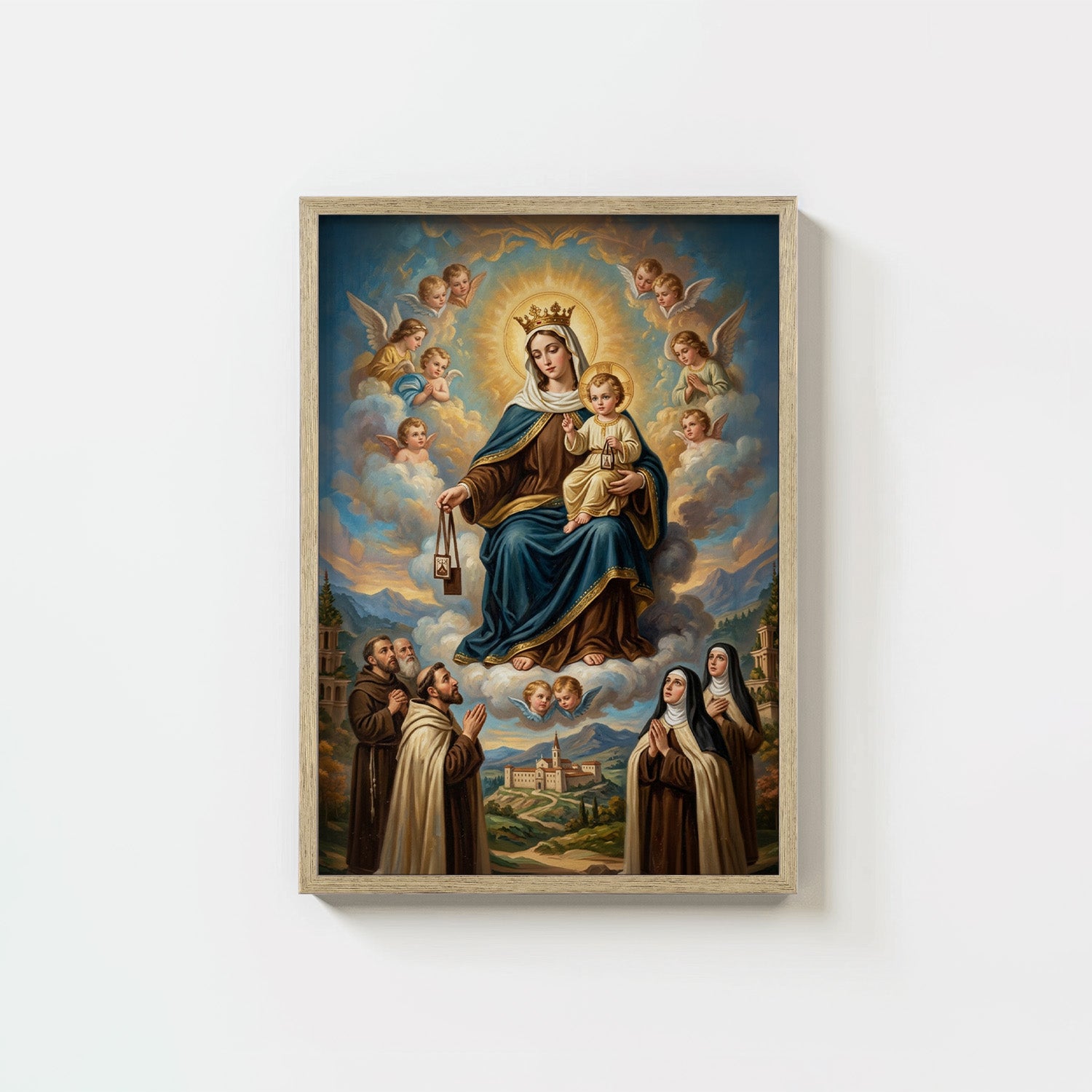 Our Lady Of Mt Carmel - Digital Print | High Resolution | Instant Access | Easy Download
