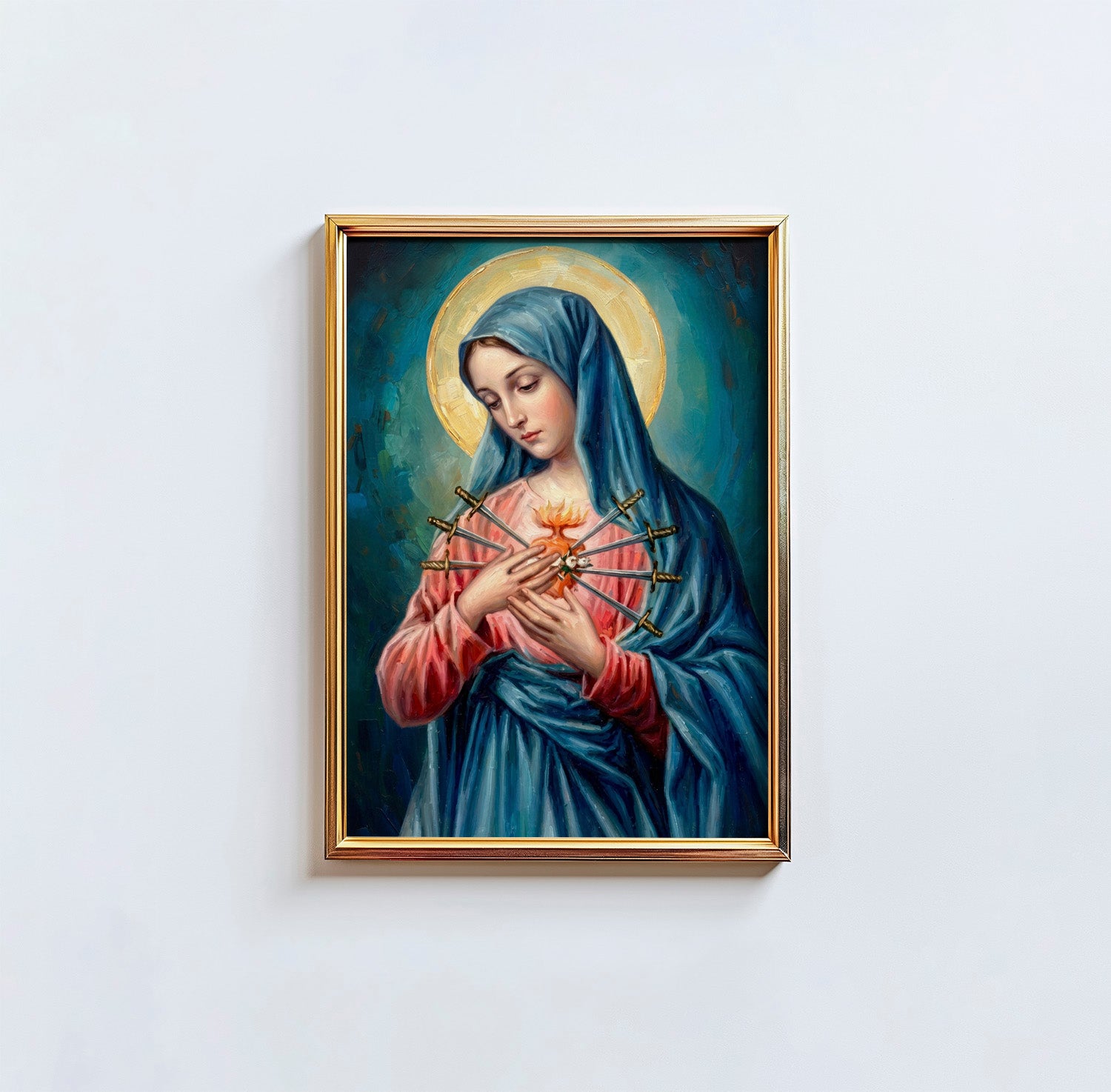 Our Lady Of Seven Sorrows - Digital Print | High Resolution | Instant Access | Easy Download