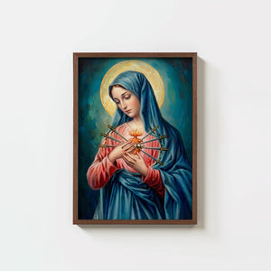 Our Lady Of Seven Sorrows - Digital Print | High Resolution | Instant Access | Easy Download