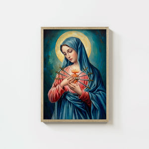 Our Lady Of Seven Sorrows - Digital Print | High Resolution | Instant Access | Easy Download