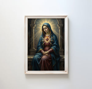 Our Lady Of Sorrows - Digital Print | High Resolution | Instant Access | Easy Download