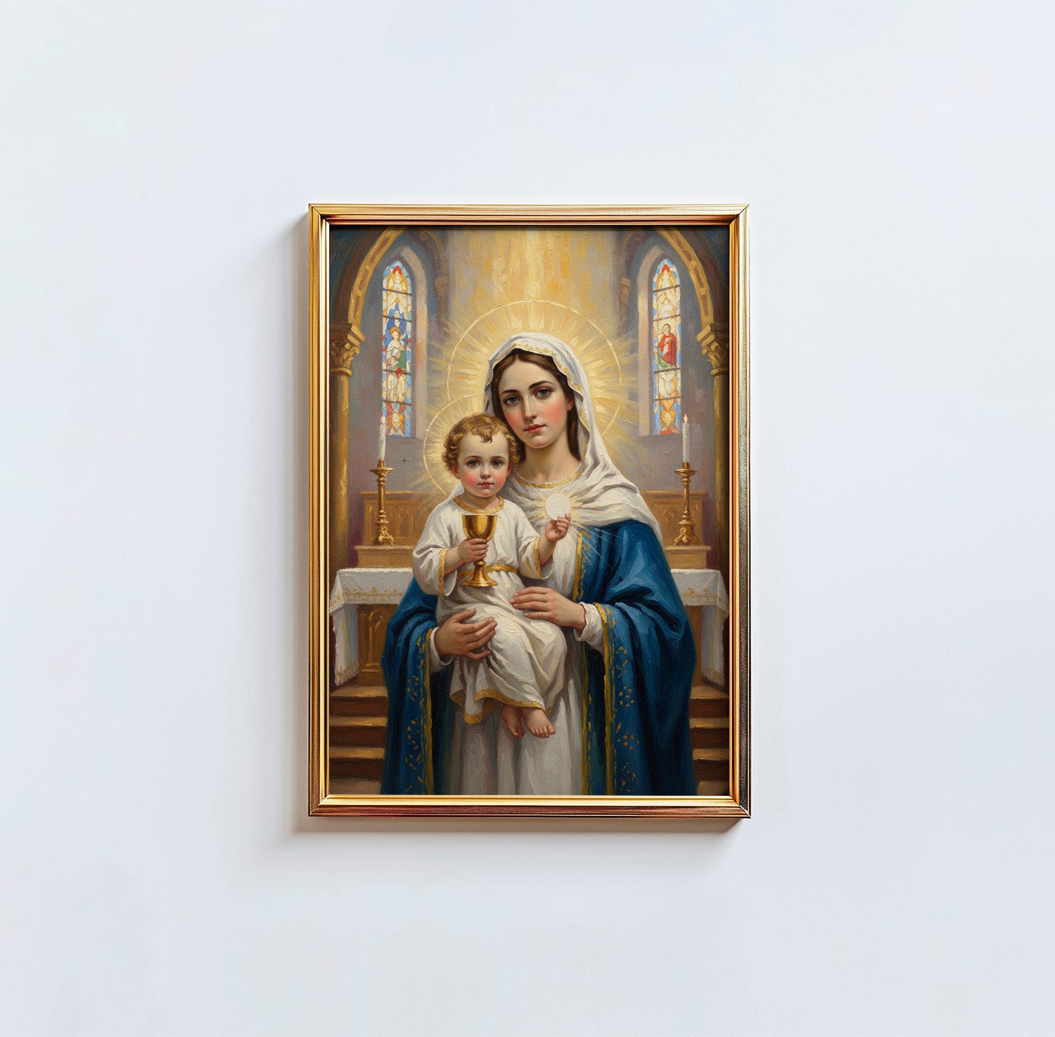 Our Lady Of The Blessed Sacrament - Digital Print | High Resolution | Instant Access | Easy Download