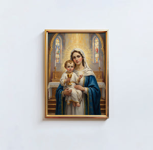 Our Lady Of The Blessed Sacrament - Digital Print | High Resolution | Instant Access | Easy Download