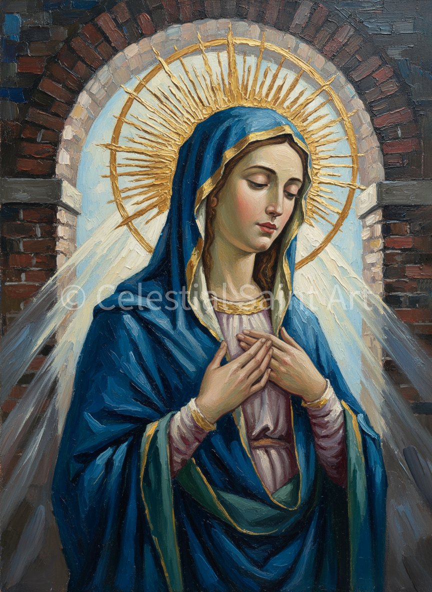 Our Lady Of The Dawn - Digital Print | High Resolution | Instant Access | Easy Download