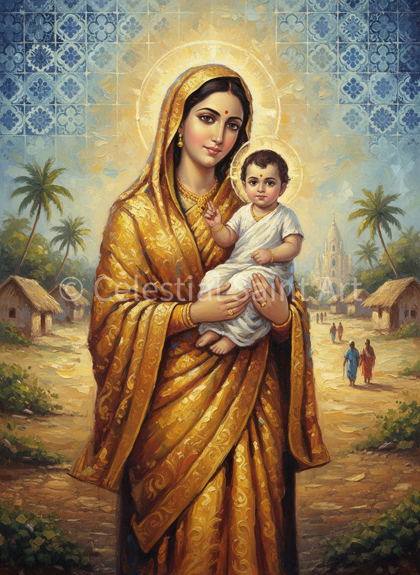 Our Lady Of Velankanni (India) - Digital Print | High Resolution | Instant Access | Easy Download
