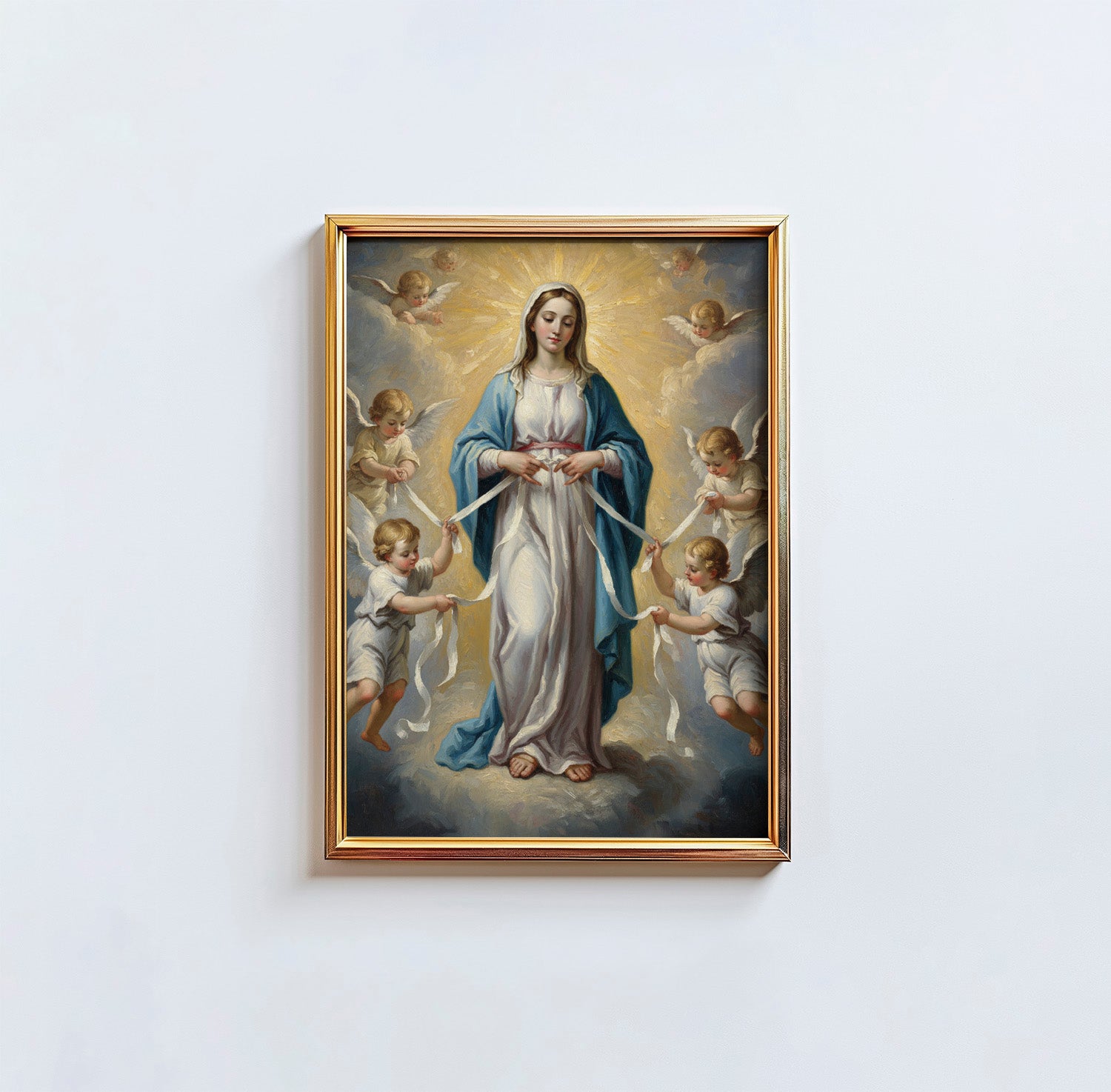 Our Lady Undoer Of Knots - Digital Print | High Resolution | Instant Access | Easy Download