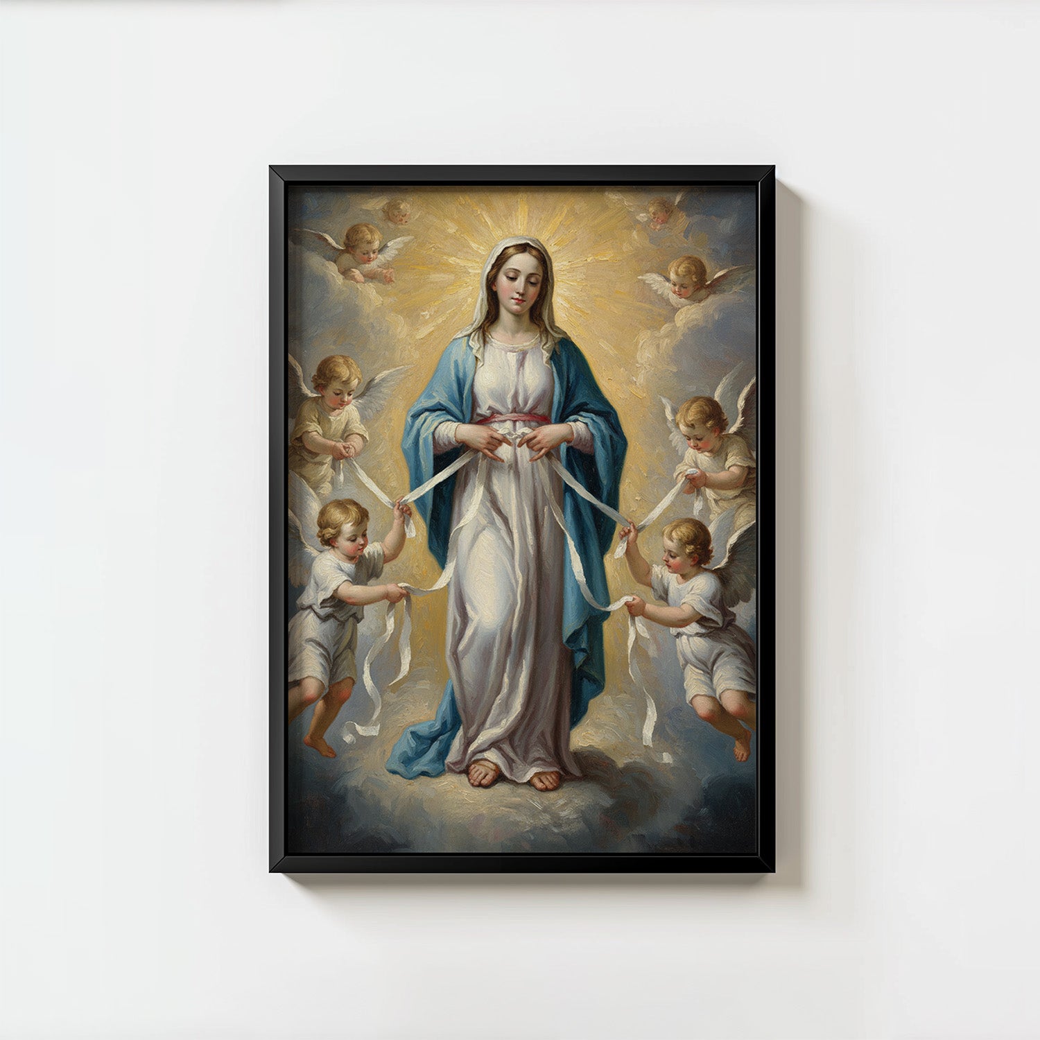 Our Lady Undoer Of Knots - Digital Print | High Resolution | Instant Access | Easy Download