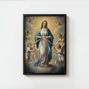 Our Lady Undoer Of Knots - Digital Print | High Resolution | Instant Access | Easy Download
