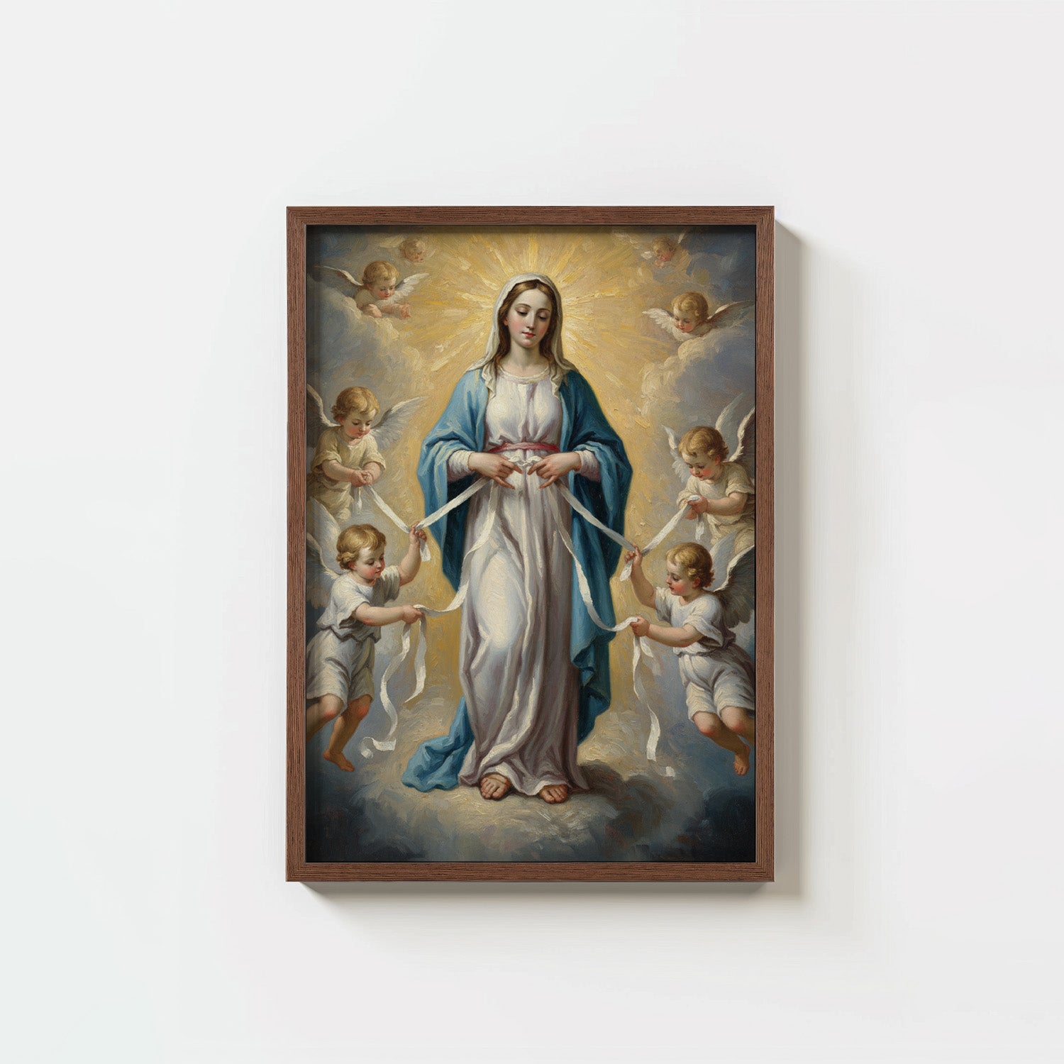 Our Lady Undoer Of Knots - Digital Print | High Resolution | Instant Access | Easy Download