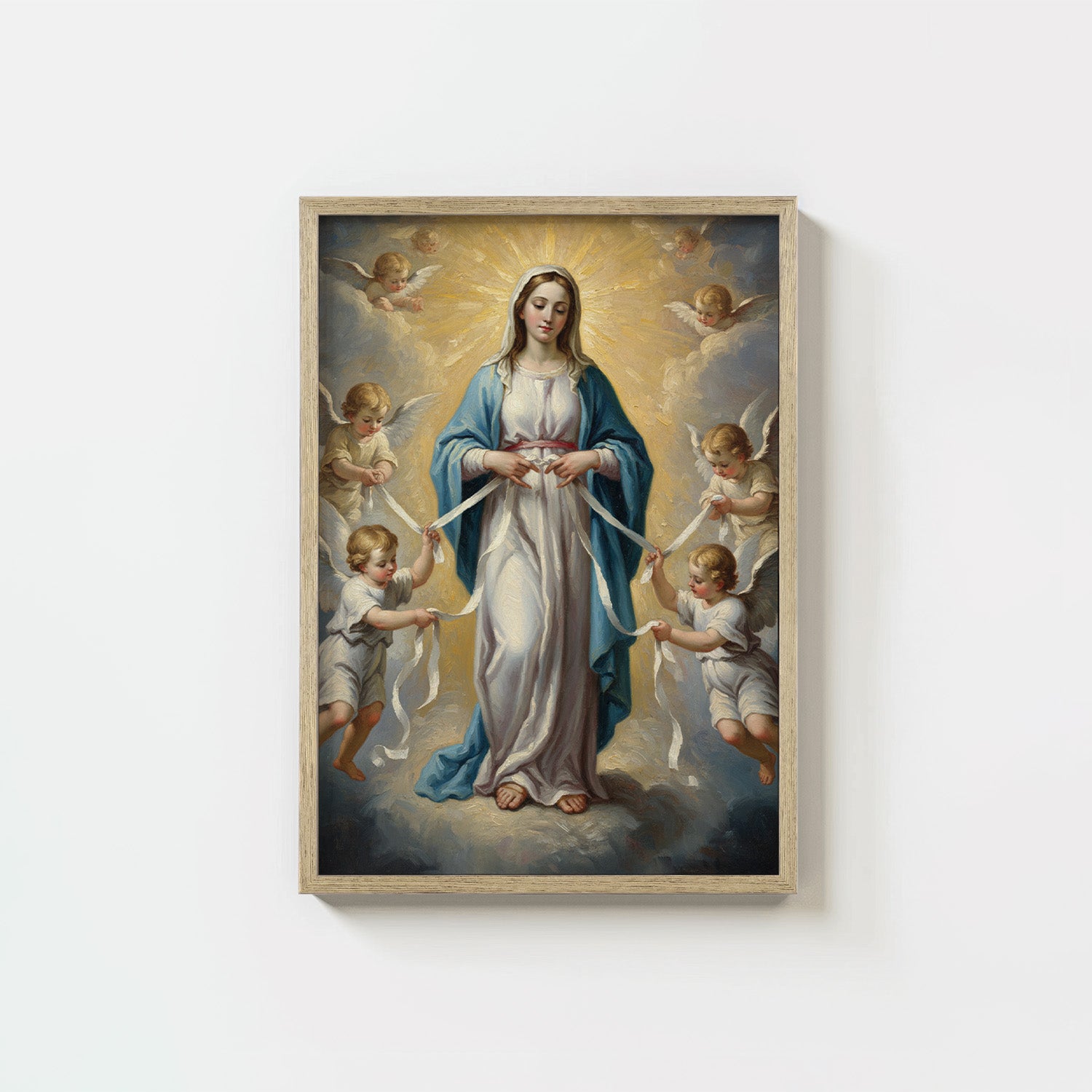 Our Lady Undoer Of Knots - Digital Print | High Resolution | Instant Access | Easy Download
