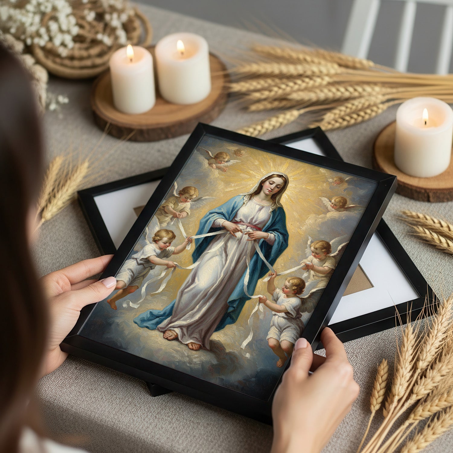 Our Lady Undoer Of Knots - Digital Print | High Resolution | Instant Access | Easy Download