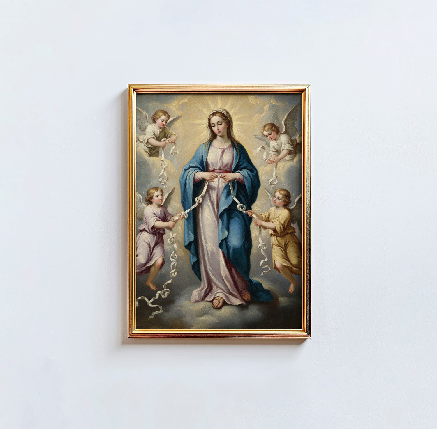 Our Lady Undoer Of Knots - Digital Print | High Resolution | Instant Access | Easy Download