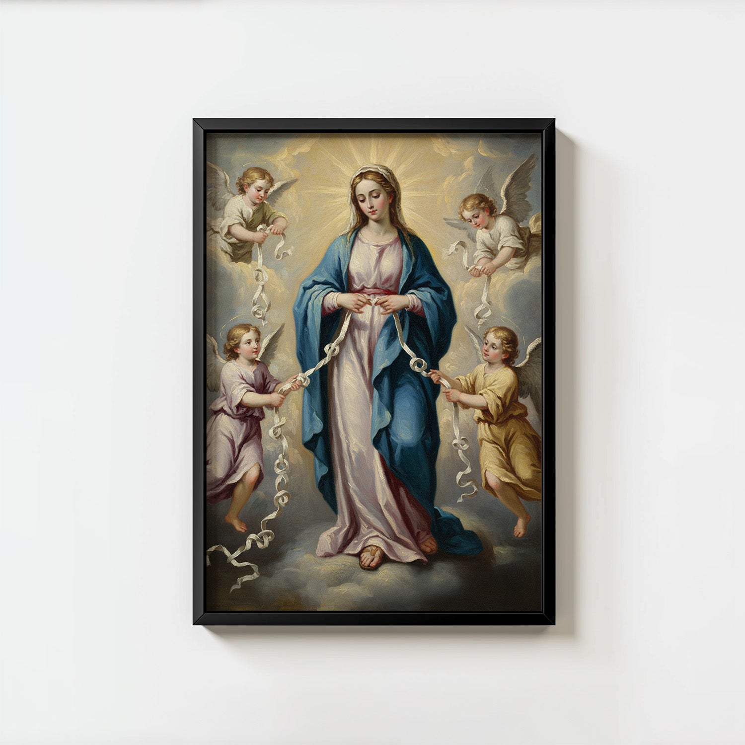 Our Lady Undoer Of Knots - Digital Print | High Resolution | Instant Access | Easy Download