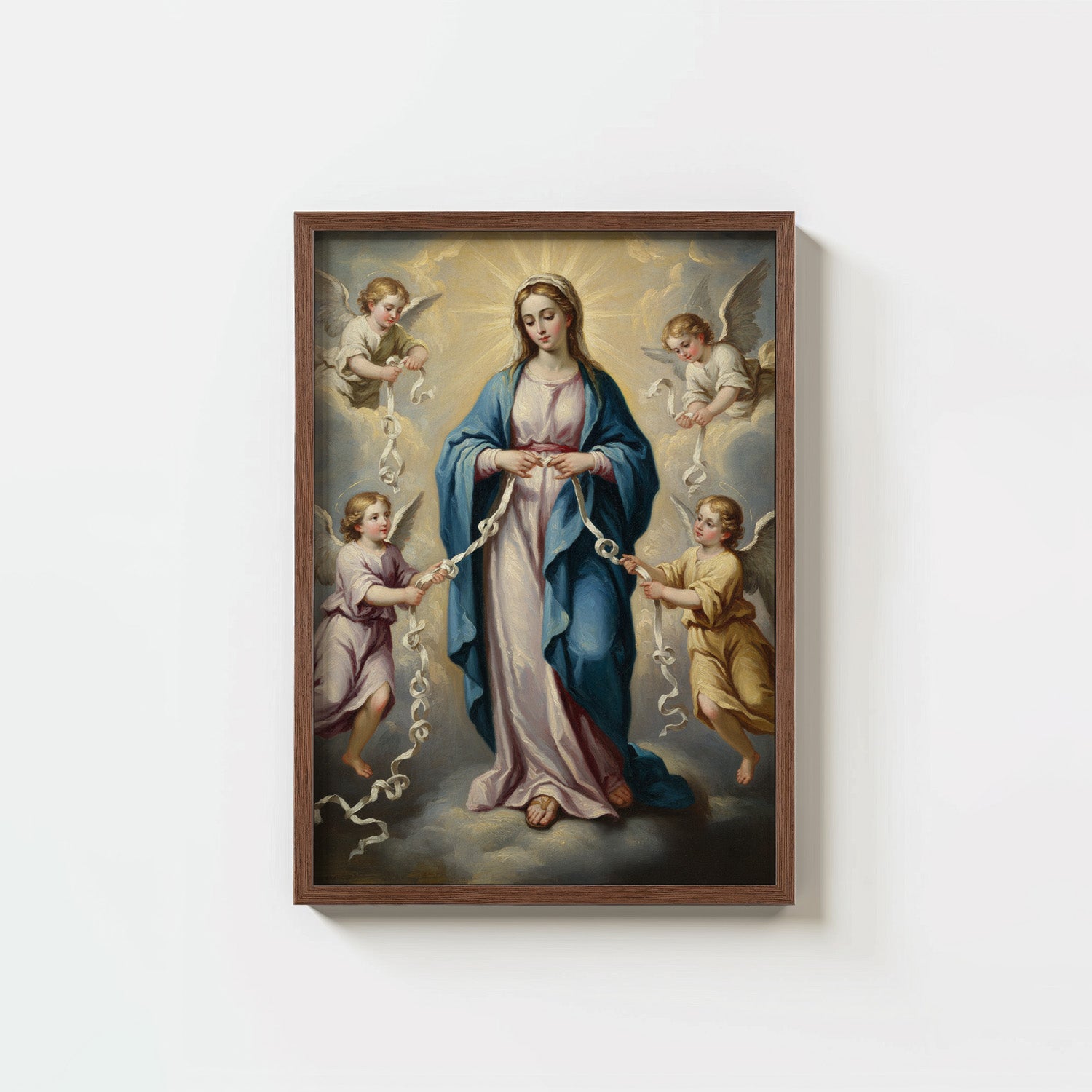 Our Lady Undoer Of Knots - Digital Print | High Resolution | Instant Access | Easy Download