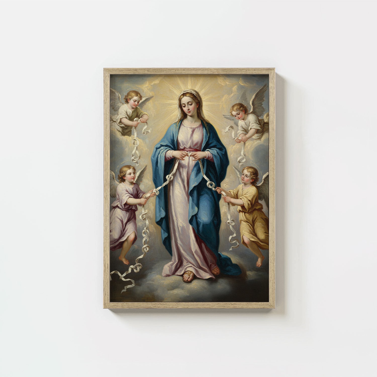 Our Lady Undoer Of Knots - Digital Print | High Resolution | Instant Access | Easy Download