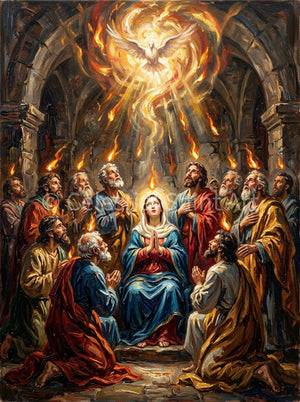 Pentecost - Digital Print | High Resolution | Instant Access | Easy Download