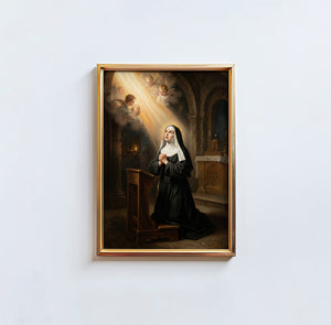 Saint Rita - Digital Print | High Resolution | Instant Access | Easy Download