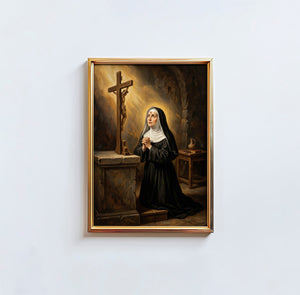 Saint Rita - Digital Print | High Resolution | Instant Access | Easy Download
